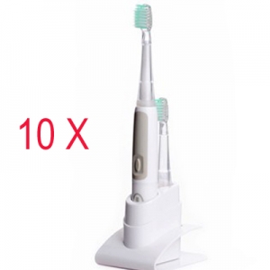 10Pcs Sonic Electric Toothbrush MS-102A with 3300 Vibration Stroke