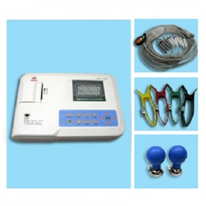 Medical Equipment ECG/EKG Digital Three Channel ECG electrocardiograph ECG-300G