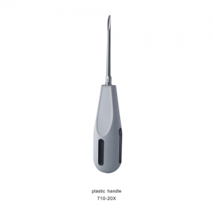 Dental Root Elevators with Plastic Handle