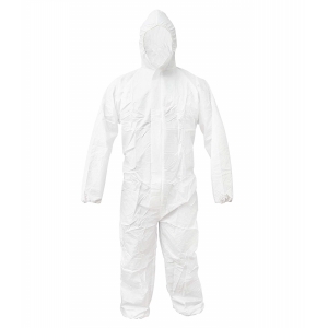 Disposable protective suit Overall White Protective clothing made of polypropyle...