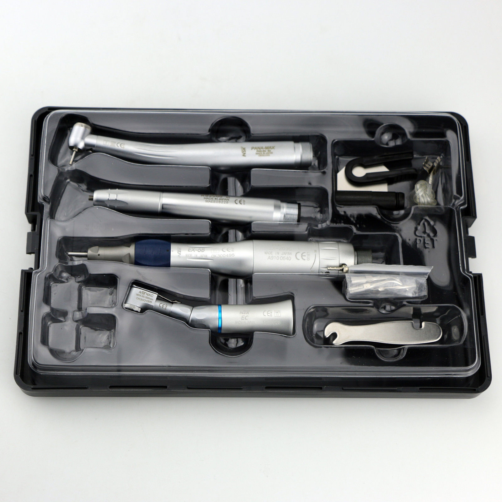 NSK EX-203C Type Contra Angle Kit + PANA-MAX LED Handpiece + Air Scaler AS2000