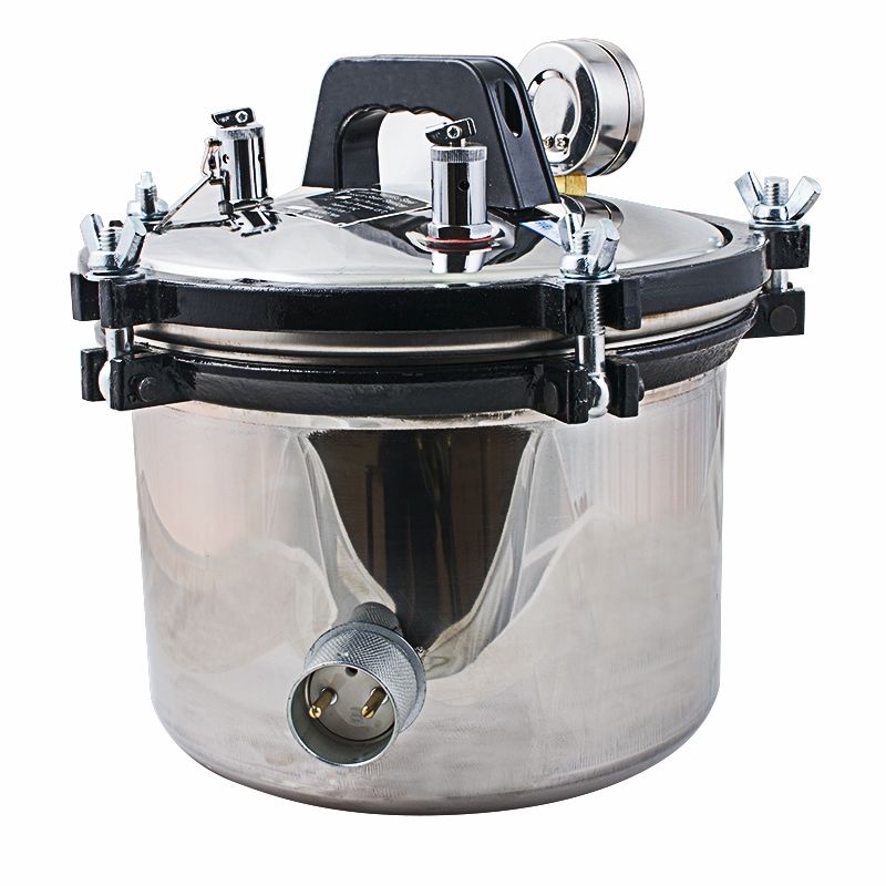 Dentist 8L Portable Steam Autoclave Sterilizer Dental Equipment