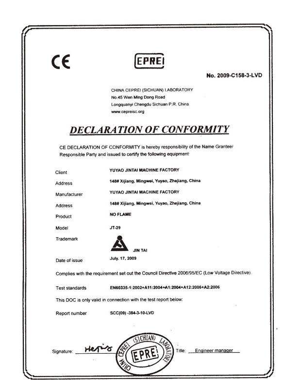 CE Certification